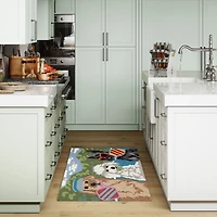 Racket Dogs Indoor/Outdoor Accent Rug