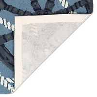 Blue Marine Helm Indoor/Outdoor Accent Rug, 1x2