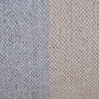 Cabana Gray and Beige Striped Cotton Lumbar Pillow