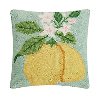 Lemons Hooked Pillow