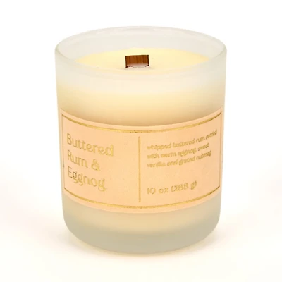 Buttered Rum & Eggnog 1-Wick Velvet Jar Candle