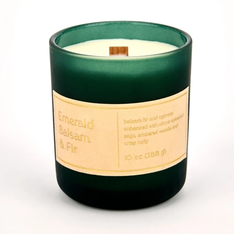 Emerald Cypress & Spice 1-Wick Velvet Jar Candle
