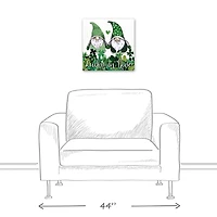 Luck Love Gnomes Canvas Art Print