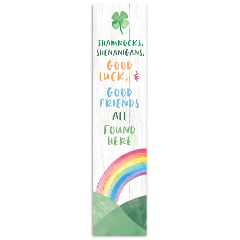 Shamrocks and Shenanigans Porch Board
