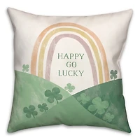 Happy Go Lucky Indoor/Outdoor Pillow