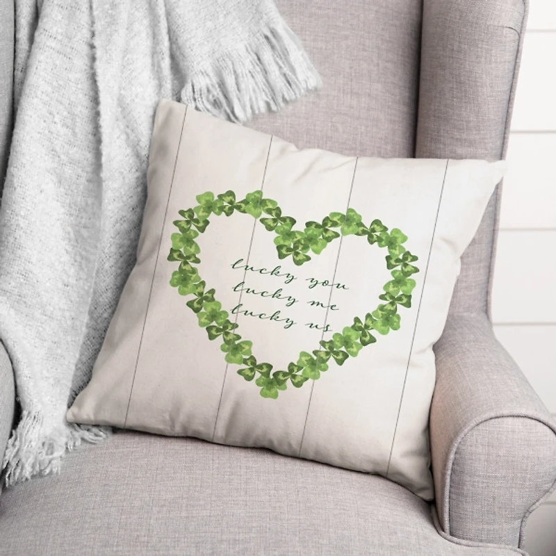 Lucky Us Indoor/Outdoor Pillow