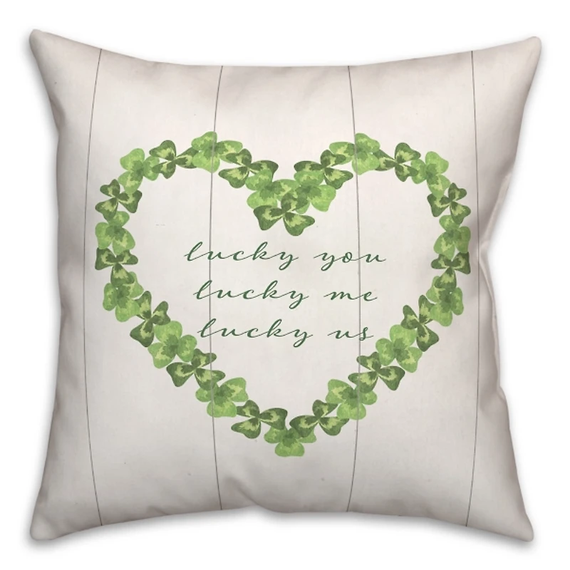 Lucky Us Indoor/Outdoor Pillow
