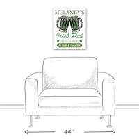 Personalized Irish Pub Canvas Art Print