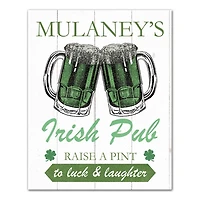 Personalized Irish Pub Canvas Art Print