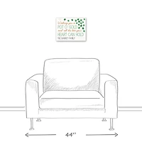 Personalized Pot o Gold and Love Canvas Art Print