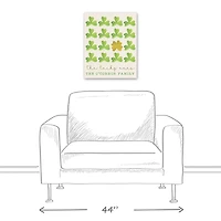 Personalized The Lucky Ones Canvas Art Print