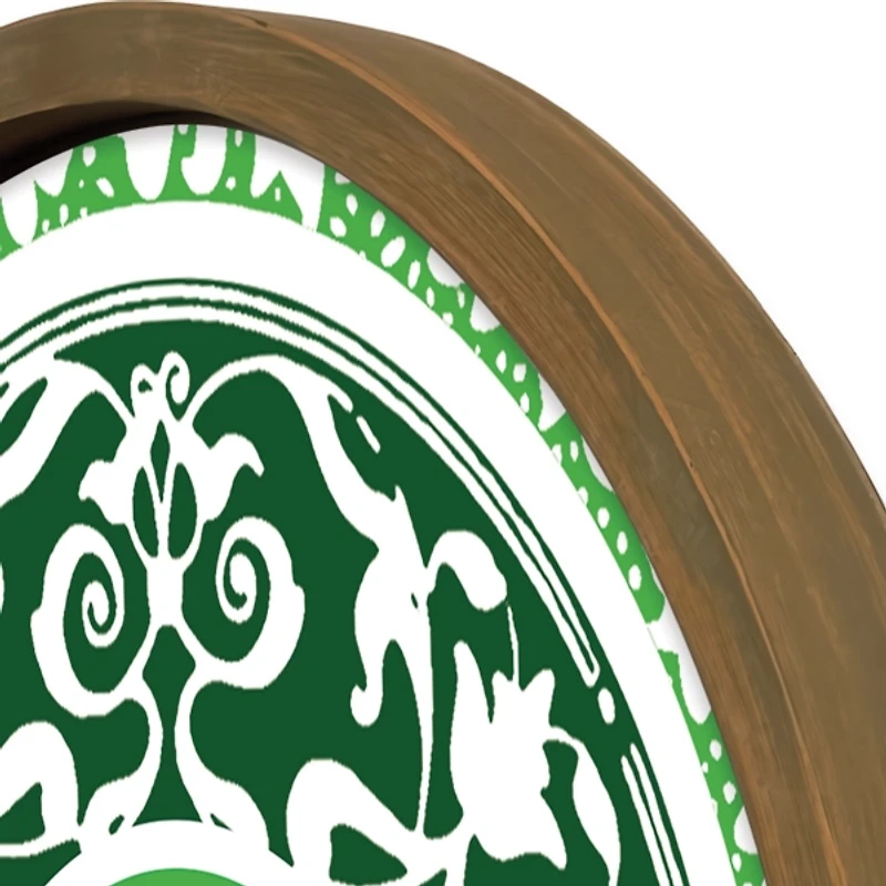 Personalized Green Medallion Wall Plaque