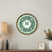 Personalized Green Medallion Wall Plaque