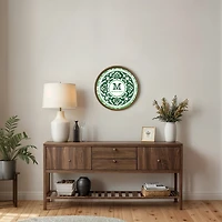 Personalized Green Medallion Wall Plaque