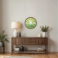 Personalized Glowing Clover Wall Plaque