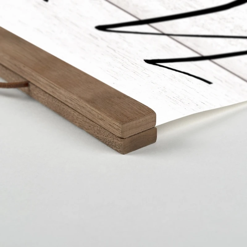 Personalized Home Clover Canvas Hanging Art Print