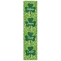Personalized Clover Names Porch Board