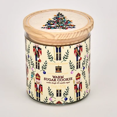 Warm Sugar Cookies Embroidered 2-Wick Jar Candle
