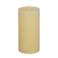 Ivory Unscented Pillar Candle, 3x6