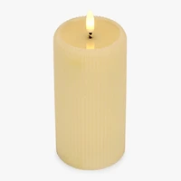 LED Faux Pool Pillar Candle