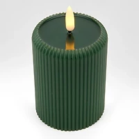 LED Faux Pool Pillar Candle