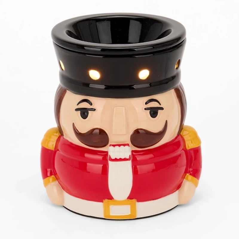 Holly Nutcracker Wax Warmer
