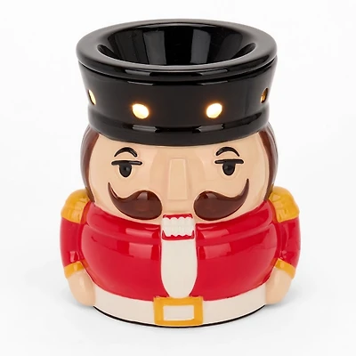Holly Nutcracker Wax Warmer