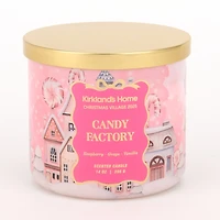 Christmas Village Candy Factory Jar Candle