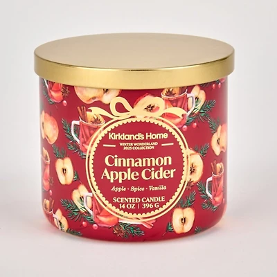 Cinnamon Apple Cider 3-Wick Jar Candle