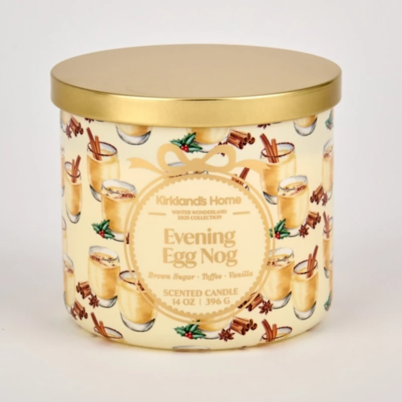 Evening Egg Nog 3-Wick Jar Candle