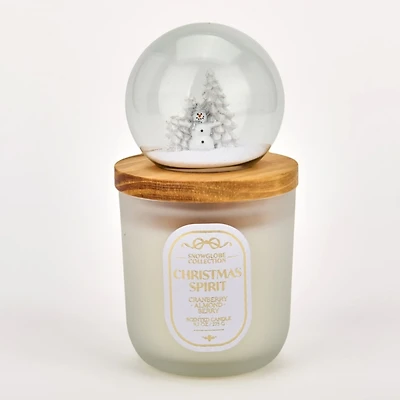 Snow Globe Christmas Spirit 1-Wick Jar Candle