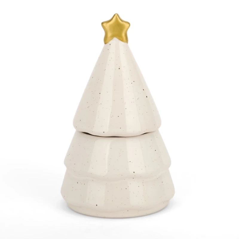 Christmas Cookies White Tree 1-Wick Jar Candle