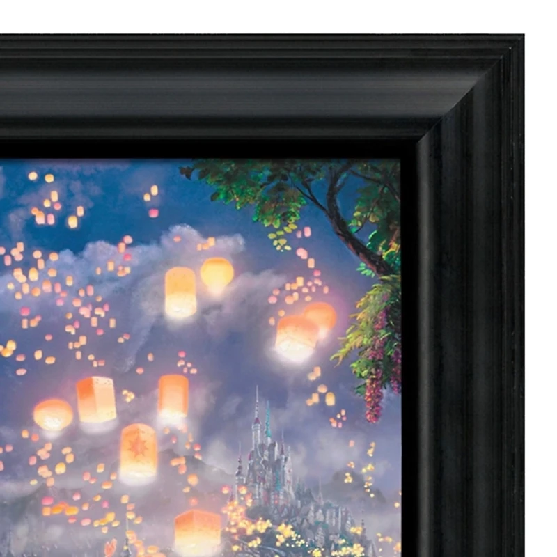 Disney Tangled Framed Canvas Art Print