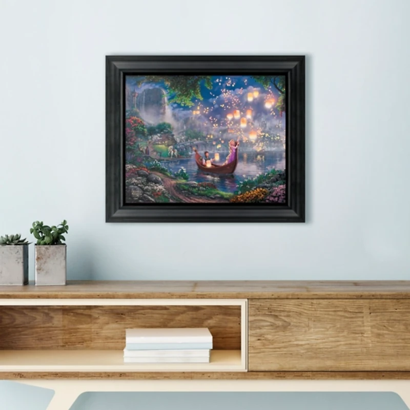 Disney Tangled Framed Canvas Art Print