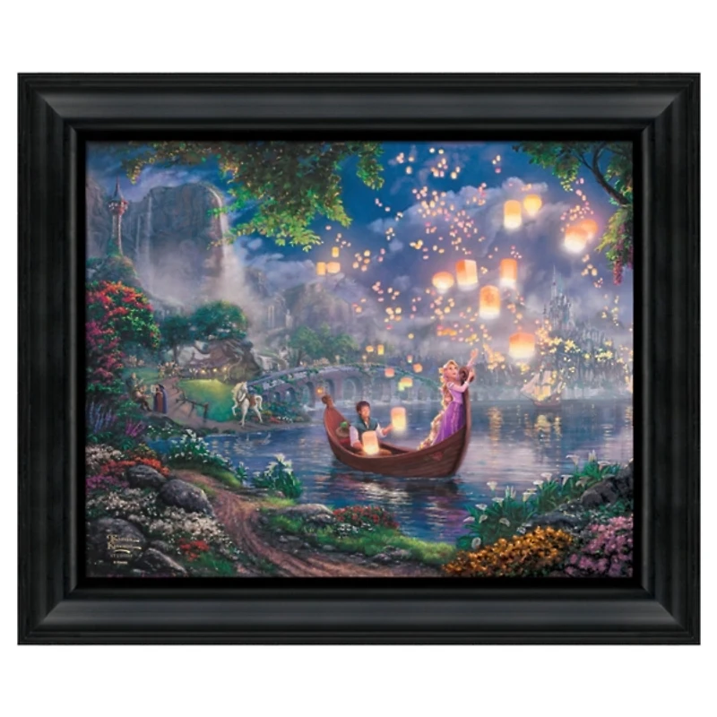 Disney Tangled Framed Canvas Art Print
