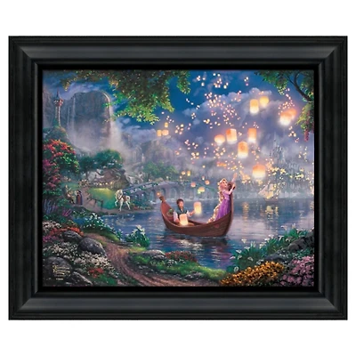 Disney Tangled Framed Canvas Art Print
