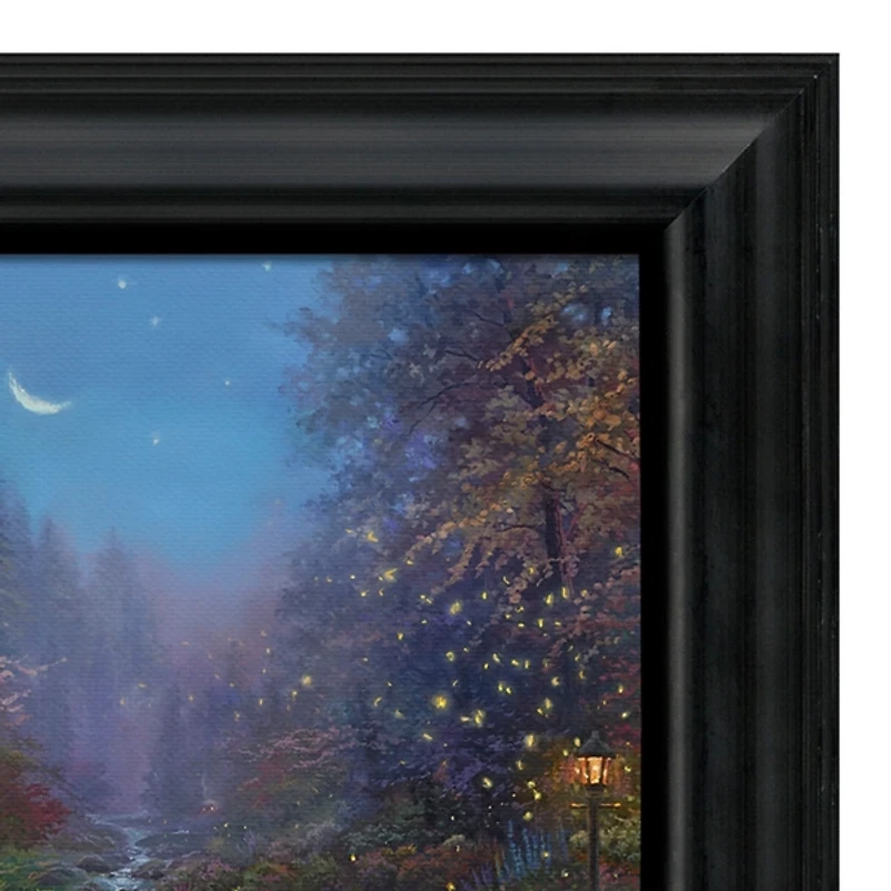 Disney Mickey & Minnie Campfire Canvas Art Print