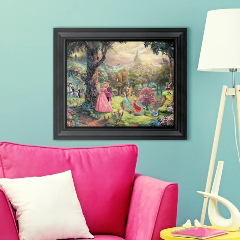 Disney Sleeping Beauty Framed Canvas Art Print