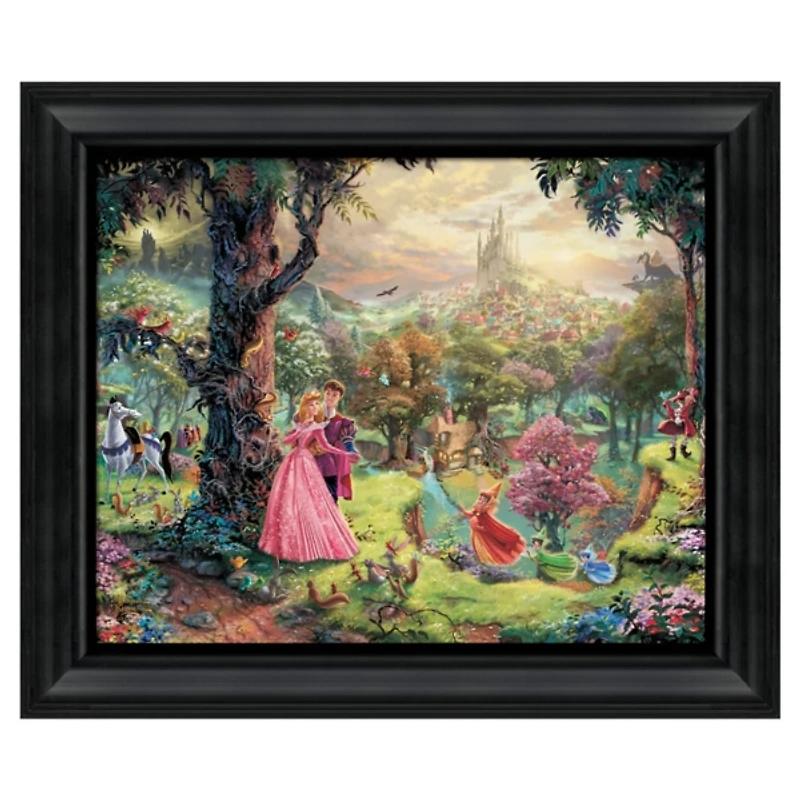 Disney Sleeping Beauty Framed Canvas Art Print