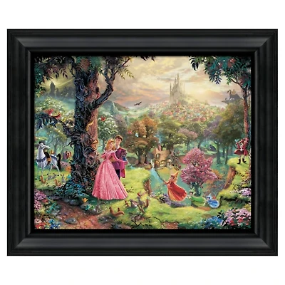Disney Sleeping Beauty Framed Canvas Art Print