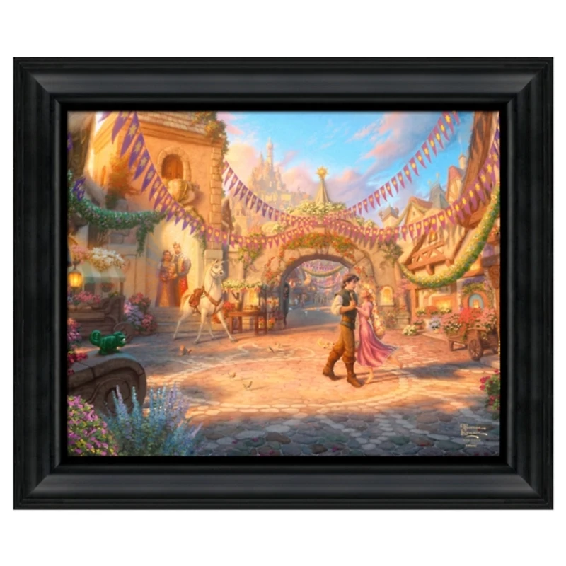 Disney Rapunzel Dancing Framed Art Print