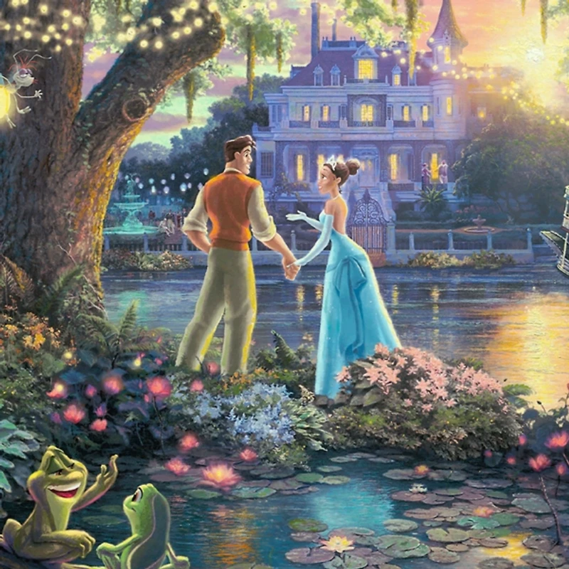 Disney The Princess and the Frog Framed Art Print