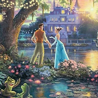 Disney The Princess and the Frog Framed Art Print