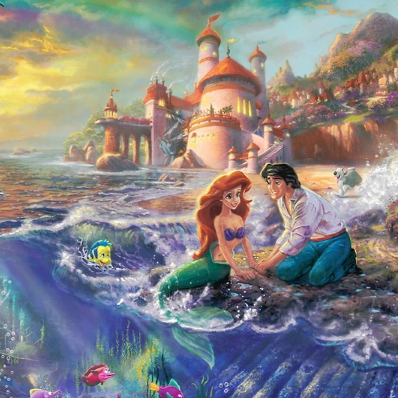 Disney The Little Mermaid Framed Art Print