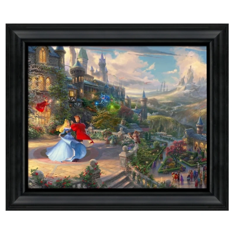 Disney Sleeping Beauty Dancing Framed Art Print