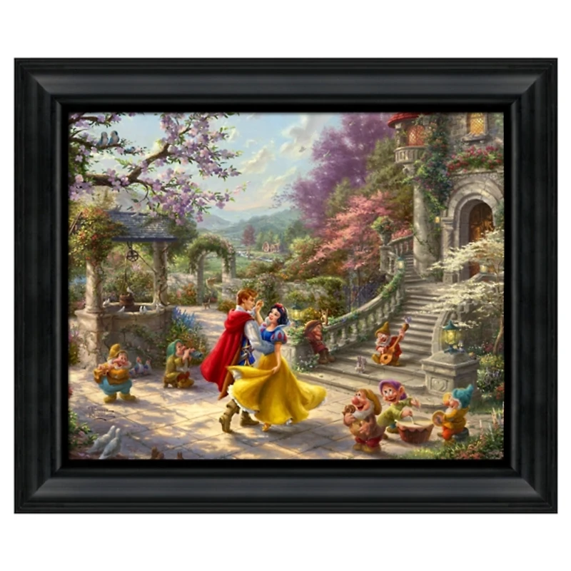 Disney Snow White Dancing Framed Art Print
