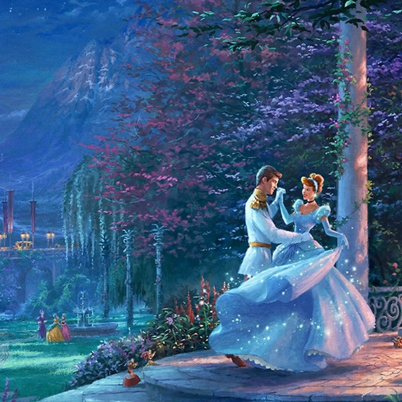 Disney Cinderella Dancing Canvas Art Print
