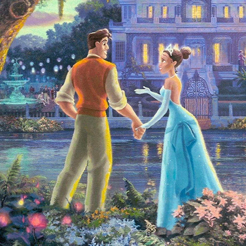 Disney Princess and the Frog Canvas Art Print