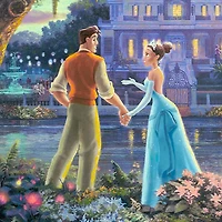 Disney Princess and the Frog Canvas Art Print