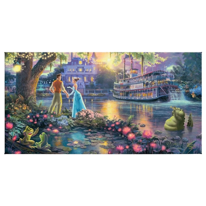Disney Princess and the Frog Canvas Art Print